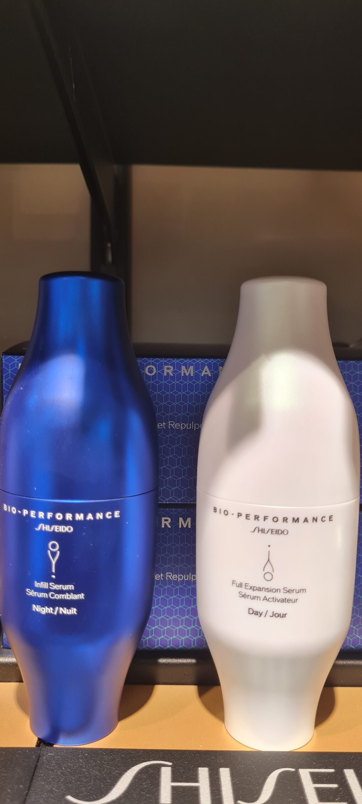 Bio performance dag och kväll serum från Shiseido
