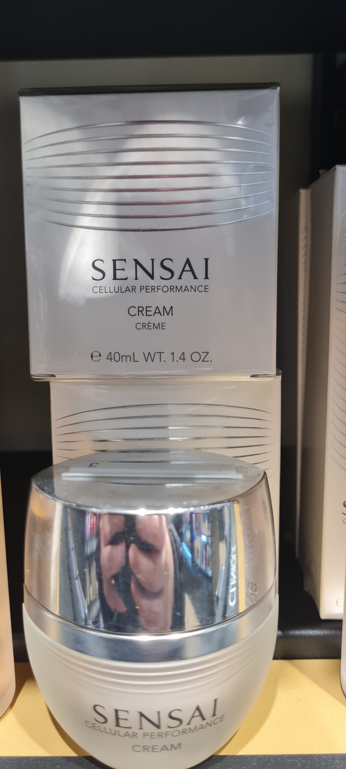 Sensai cream cellular performance japansk hudvård