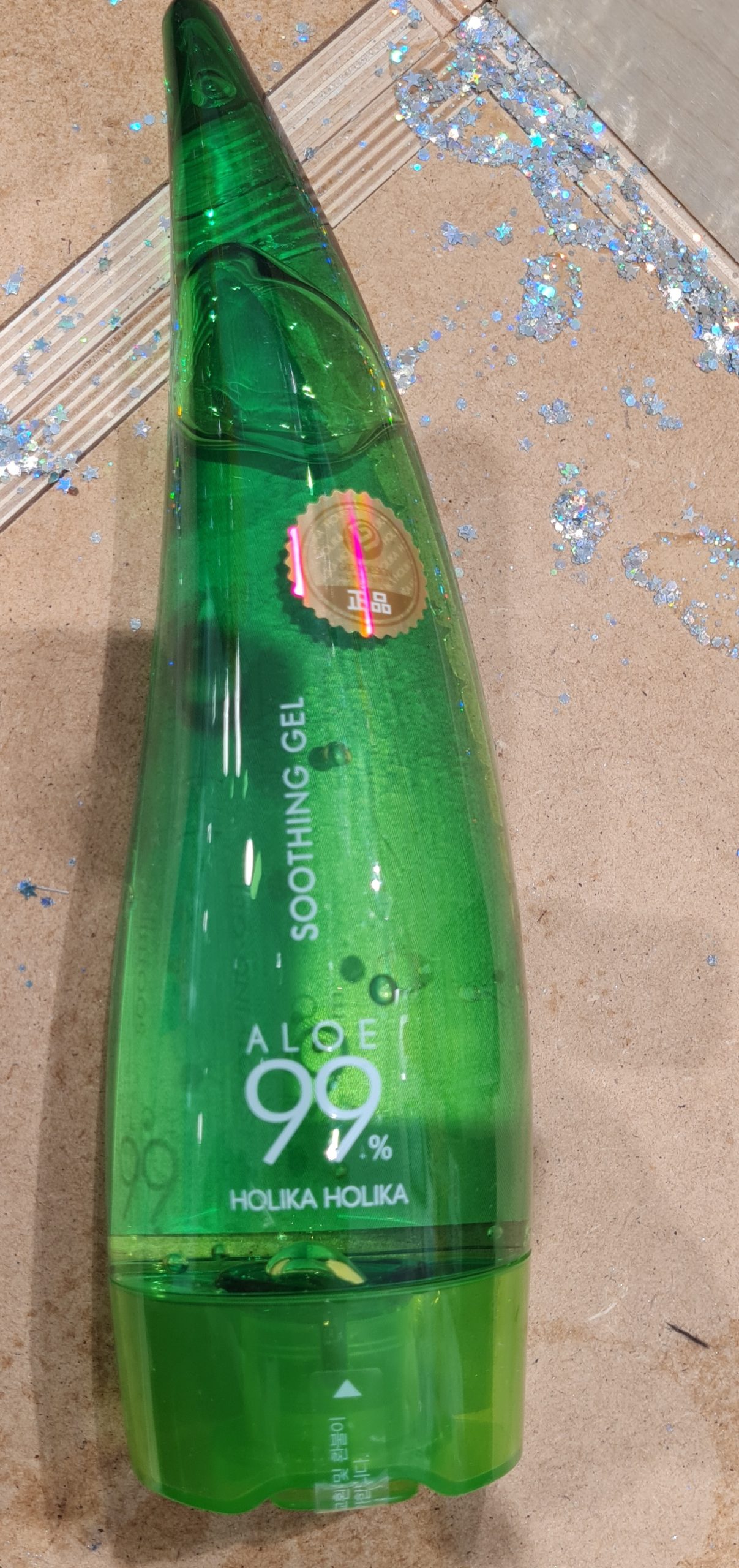 Härlig svalkande aloe vera gelé från Hoka Hoka